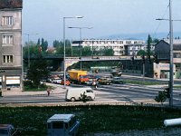 Savska cesta, Ljubljanska avenija (današnja Zagrebačka avenija), oko 1975.-1980. godine